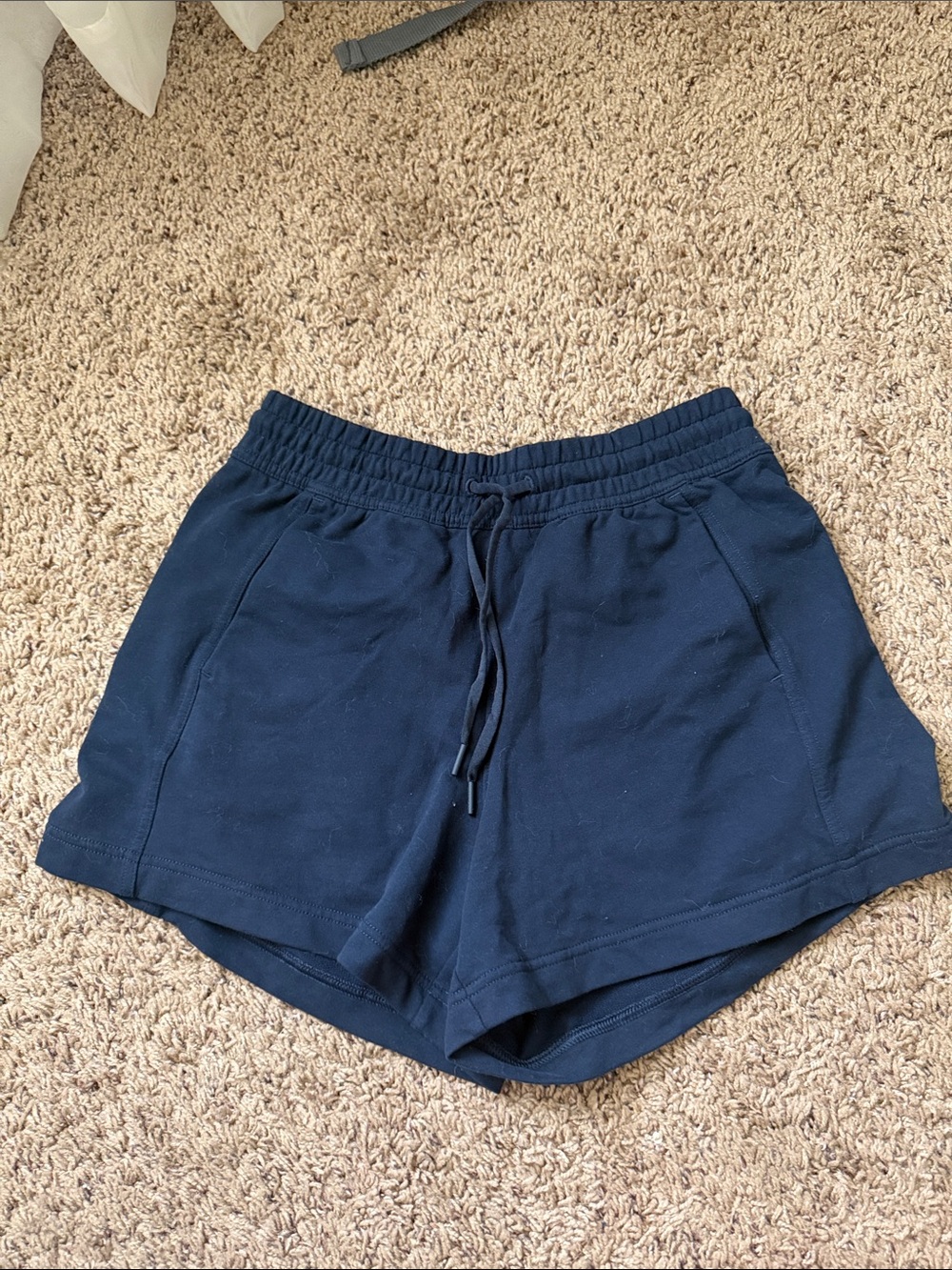 Athleta lounge shorts 4” inseam navy